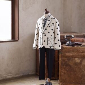 【現品100㎝】キッズタキシード　RT-038　ホワイト