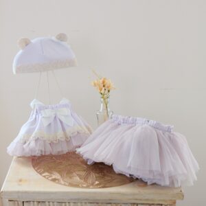 【現品70㎝】ベビーセパレートドレスRB-831　パープル