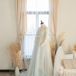 マタニティードレス R-2017　グレー