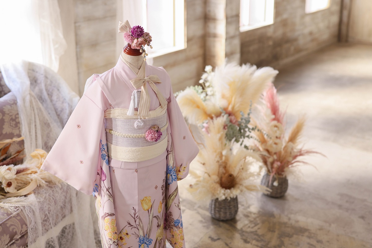 【現品】アンティークガーデン7歳きもの RC720-B　【ﾗﾍﾞﾝﾀﾞｰ】 - 画像 (6)