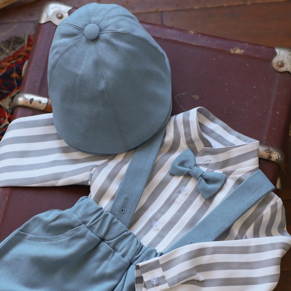 【現品70cm】ベビータキシード　RTB-019　グレー - 画像 (3)