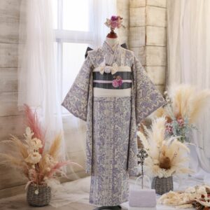 【現品】プロヴァンス リンクコーデ7歳きもの RC740-A　【ﾌﾞﾙｰ】