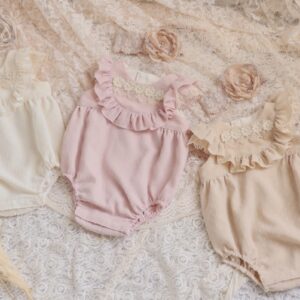 ベビーロンパースドレスRB-826　-3色展開 -