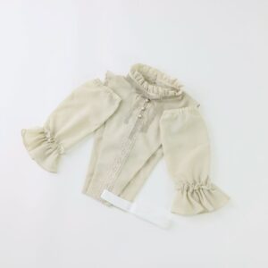 RS-7 　フリルネック&アームセット　オリーブベージュ