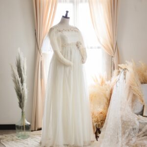 マタニティードレス R-2014　オフホワイト