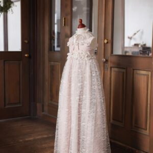 ロングドレスR-092　アイボリー