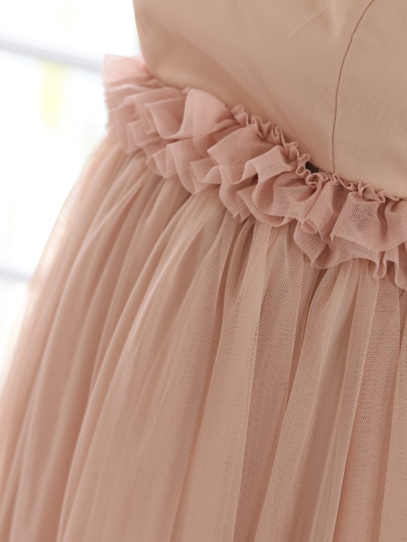 マタニティードレス R-2012　モカ - 画像 (6)