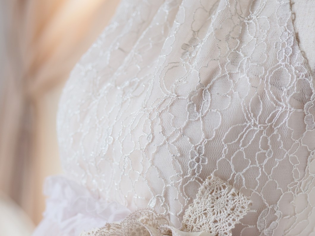 【現品】マタニティードレス R-2011　アイボリー - 画像 (7)