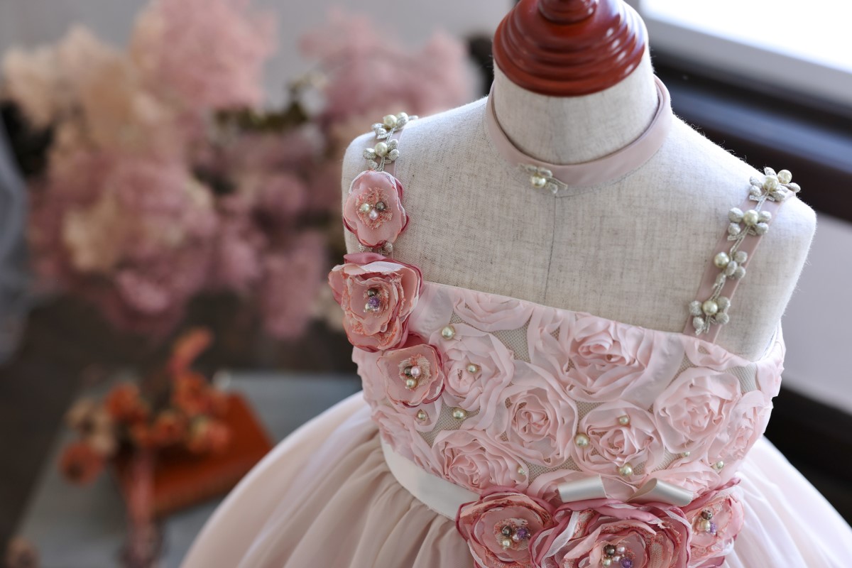 ロングドレスR-051　ピンク - 画像 (5)