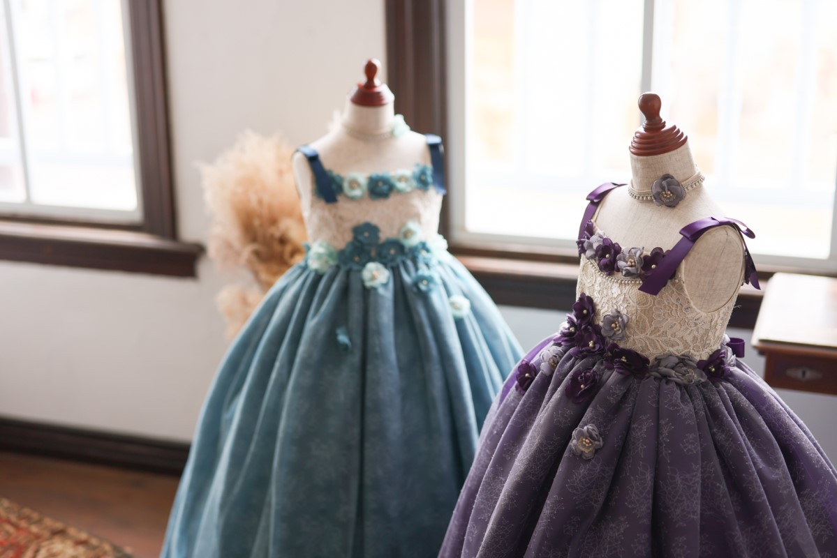 ロングドレスR-089　パープル - 画像 (12)