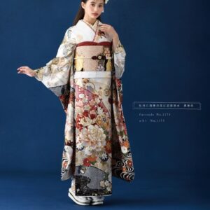 2026正絹振袖　ひいな　№1173　-真珠色-