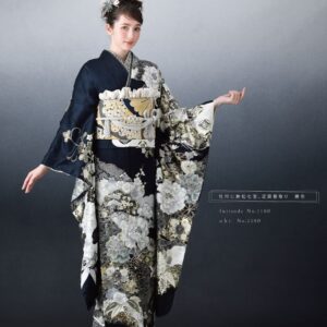 2026正絹振袖　ひいな　№1180　-勝色-