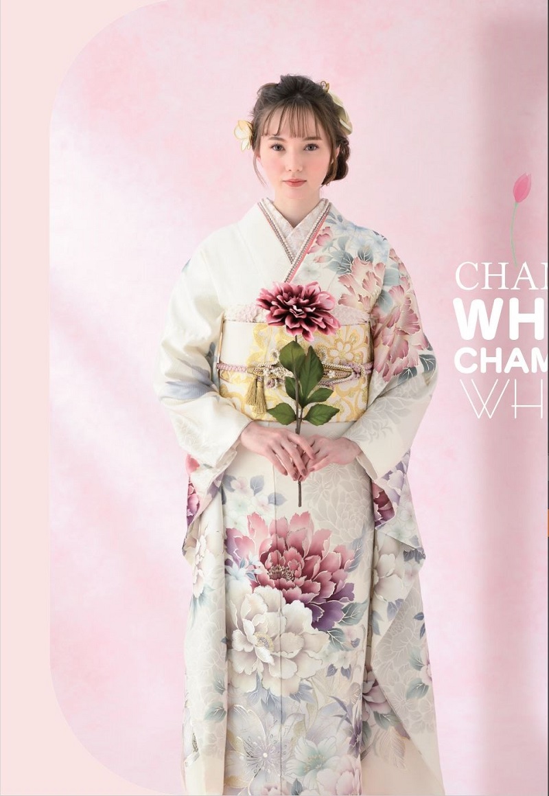 2025正絹振袖 フレグランス№.1323