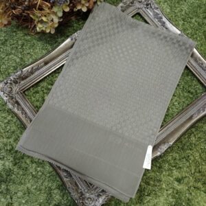 ふくれ平帯揚　2022ラフィネ別注カラー　ｸﾞﾚｰ