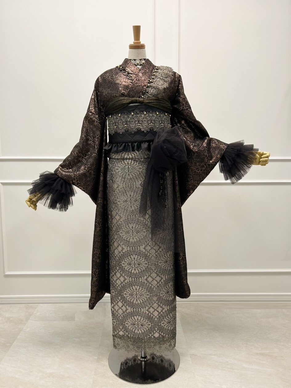 デザイン振袖 DK-003A 「リューサ・ローズ」-メタルレースタイプ- - 画像 (34)