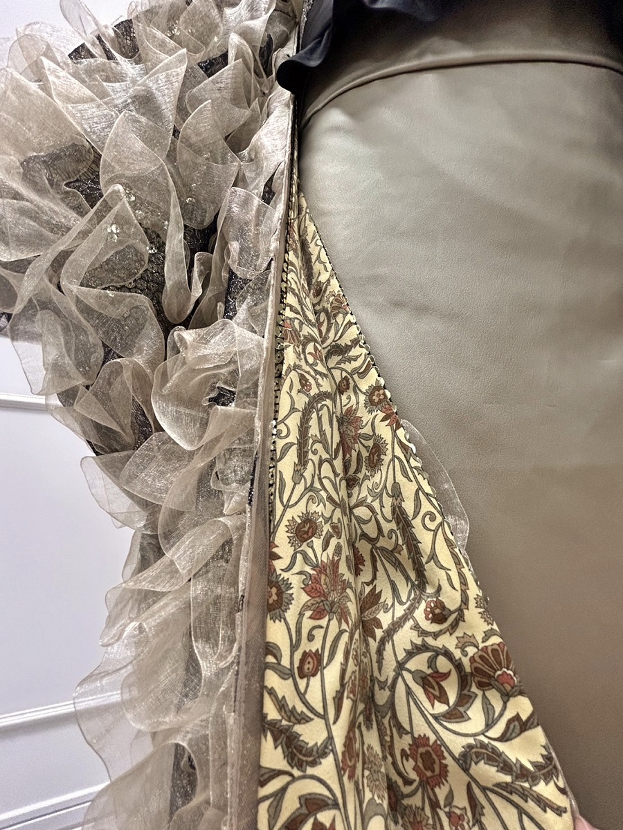 デザイン振袖 DK-001B 「リューサ・ローズ」-片袖シースルー・レースタイプ- - 画像 (34)