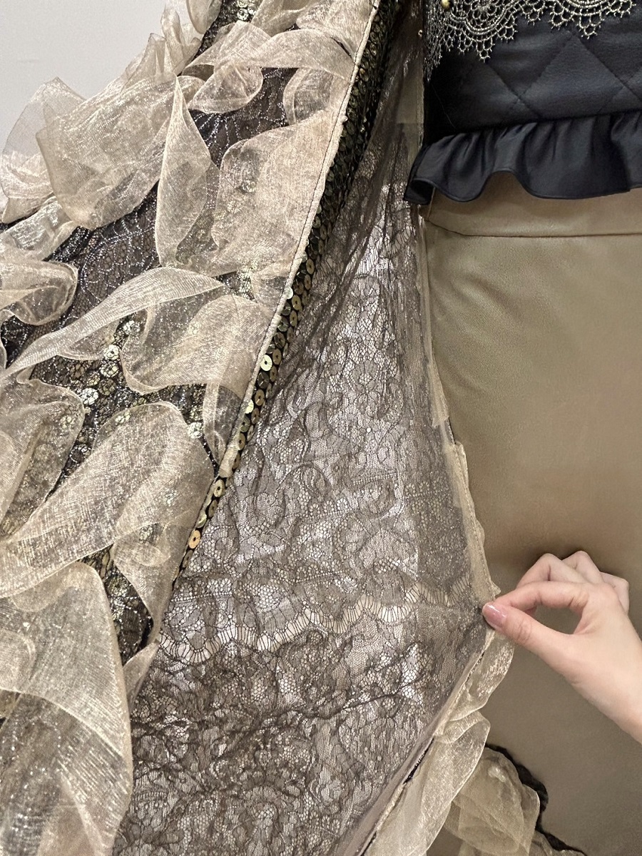 デザイン振袖 DK-001B 「リューサ・ローズ」-片袖シースルー・レースタイプ- - 画像 (35)