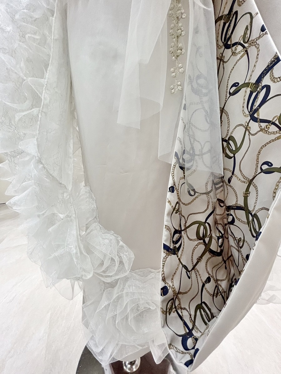 デザイン振袖 DK-001A 「リューサ・ローズ」-片袖シースルー・レースタイプ- - 画像 (40)