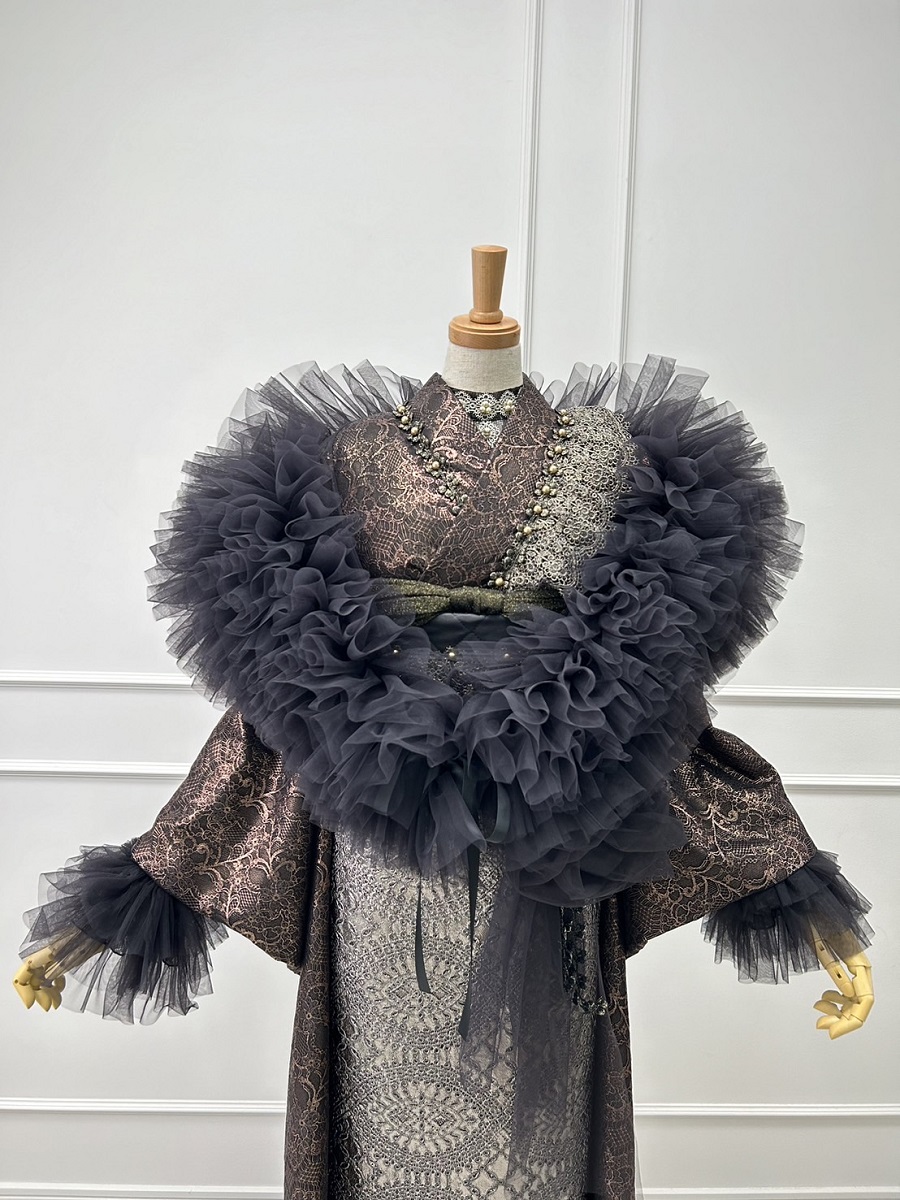 デザイン振袖 DK-003A 「リューサ・ローズ」-メタルレースタイプ- - 画像 (18)