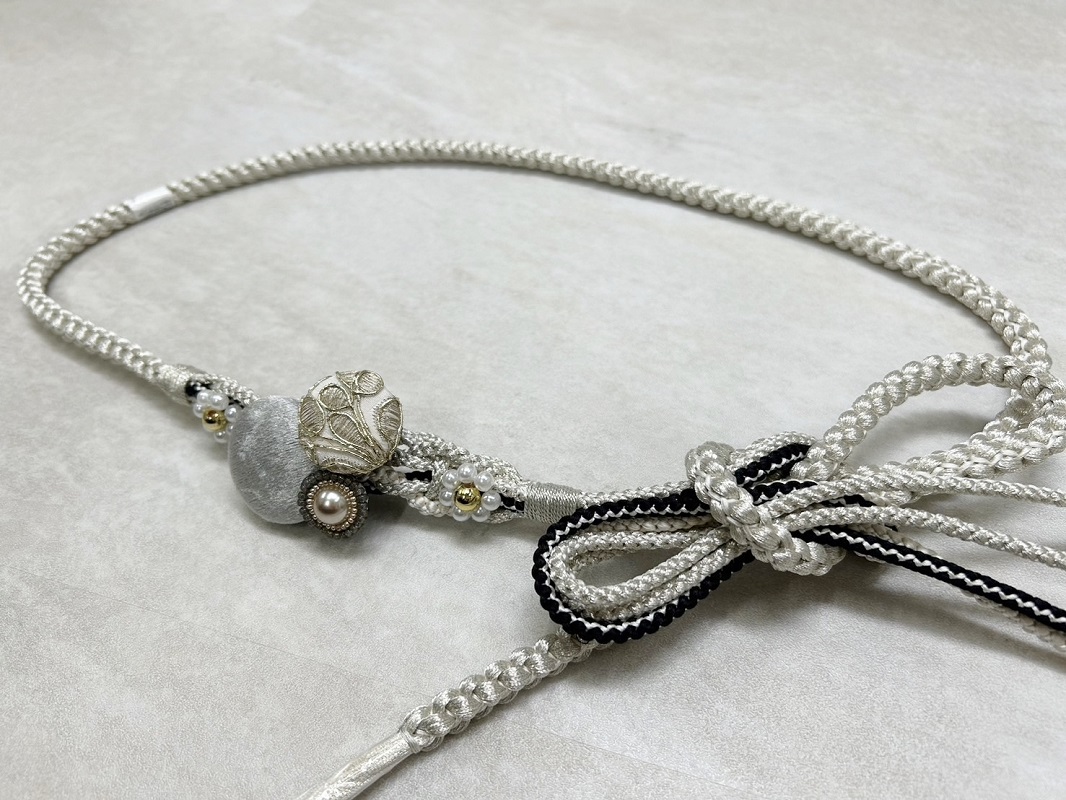 '-ラフィネオリジナル- 帯〆FKパーツ着脱式 RTO-03シルバー - 画像 (16)