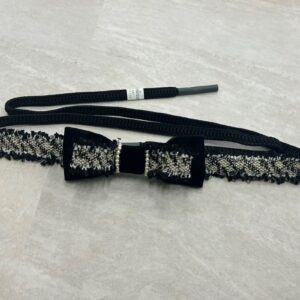 ﾗﾌｨﾈﾓｶ帯〆　FK-90ツイードリボン黒