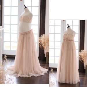 マタニティードレス R-2012　モカ