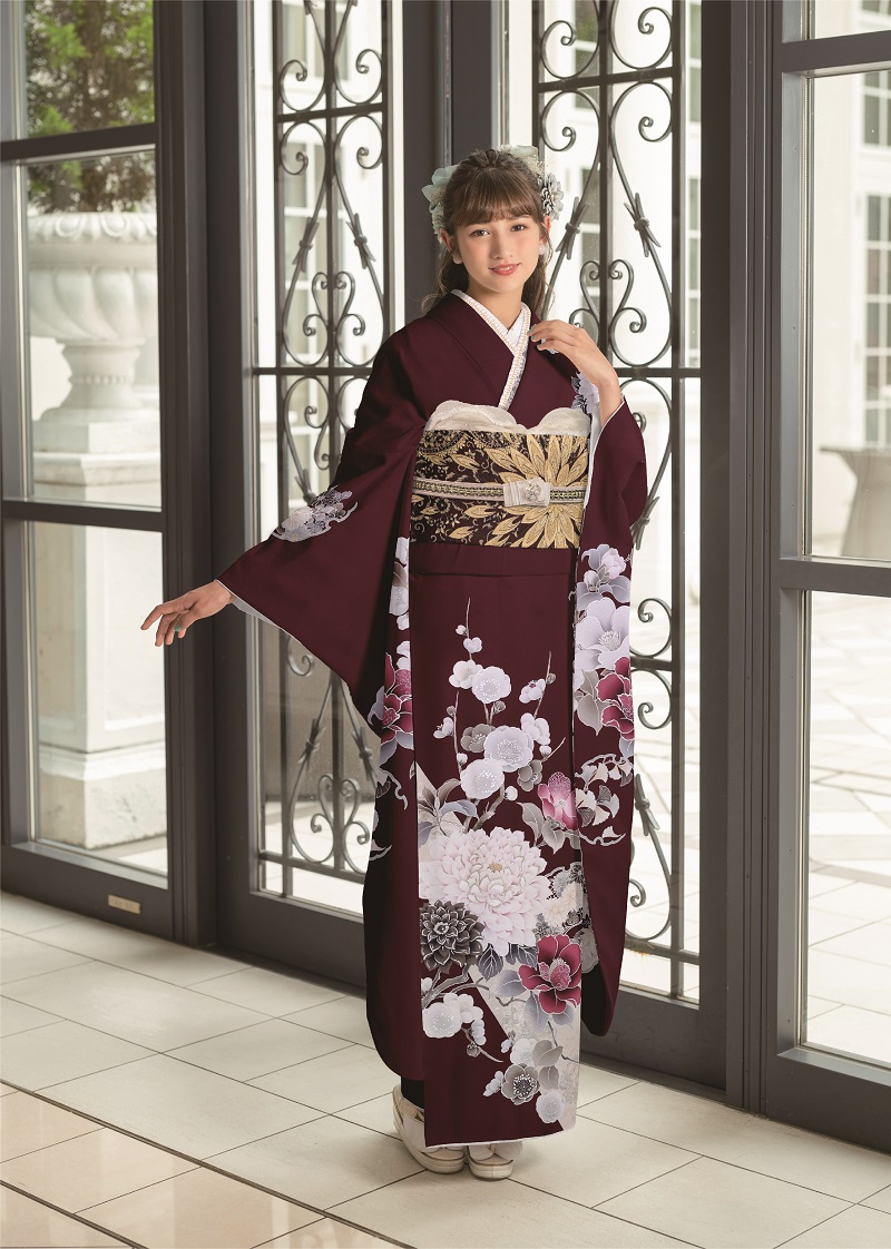 2025正絹振袖 №.3805