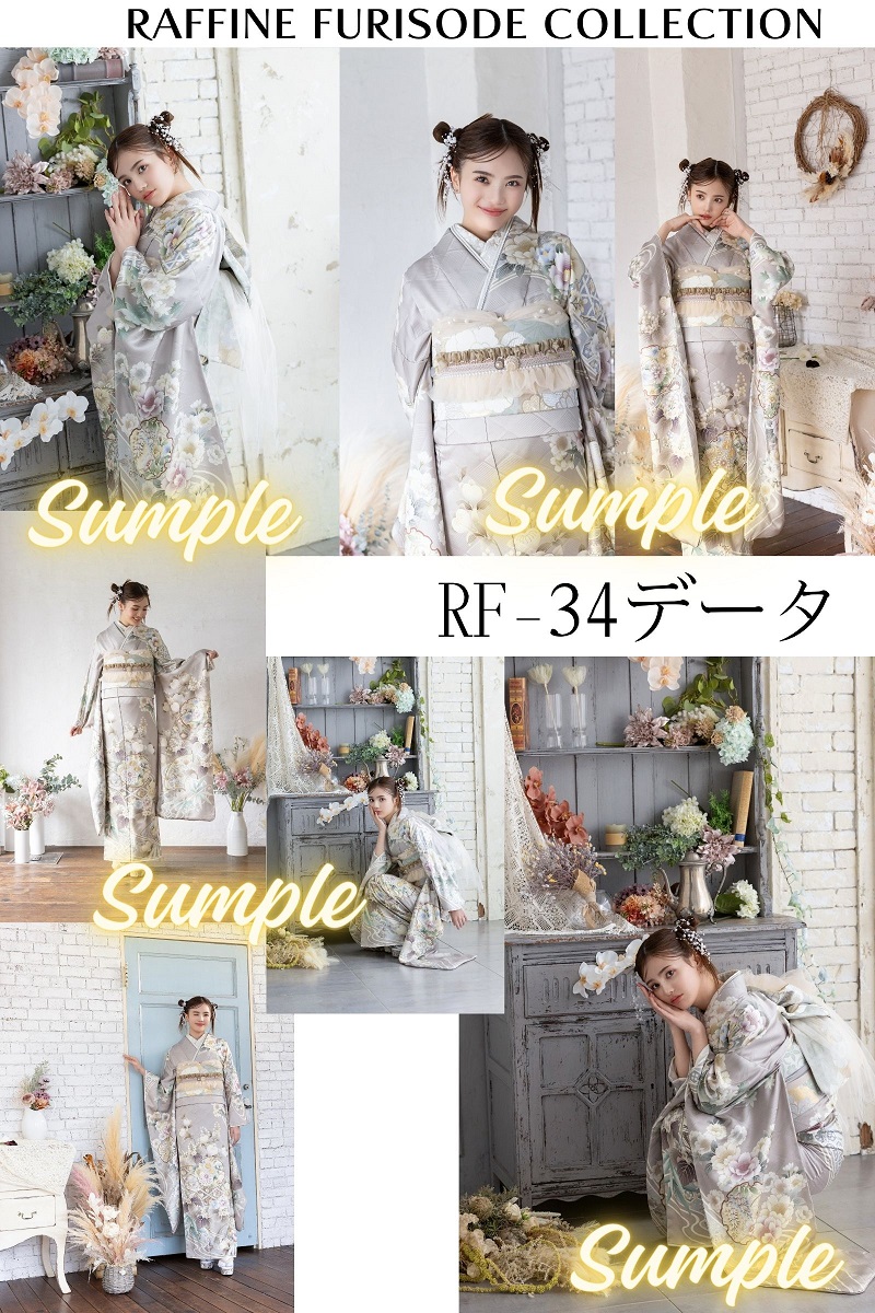ポジデータ販売-正絹振袖-「ラフィネモカ」9タイプ- - 画像 (8)