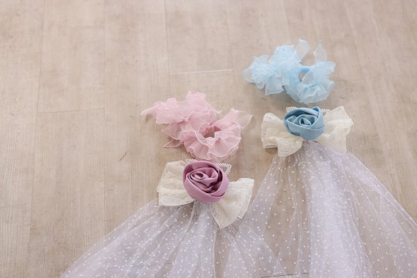 【現品120㎝】ロングドレスR-112 ブルー - 画像 (12)