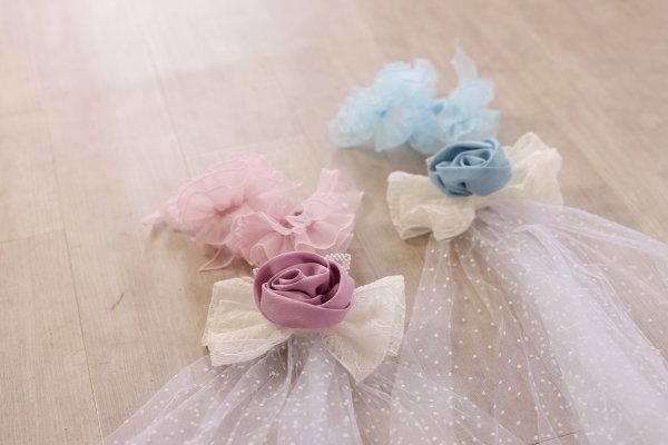 【現品120㎝】ロングドレスR-112 ブルー - 画像 (11)