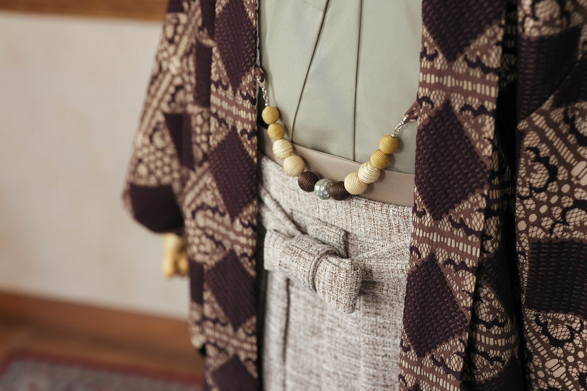 【現品】ダイヤレースファミリー　パパ着物セット RC7100-A 【Lサイズ】 - 画像 (4)