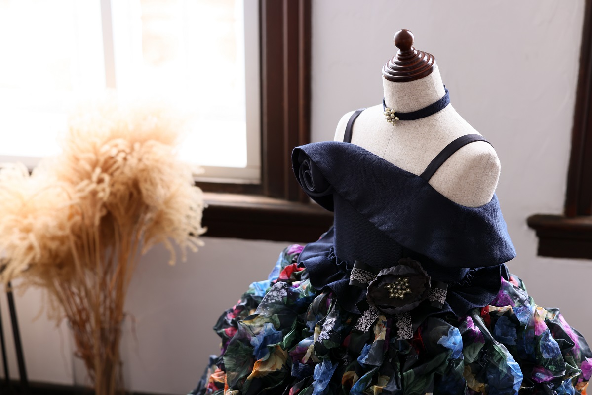 ロングドレスR-109　マルチカラー - 画像 (8)