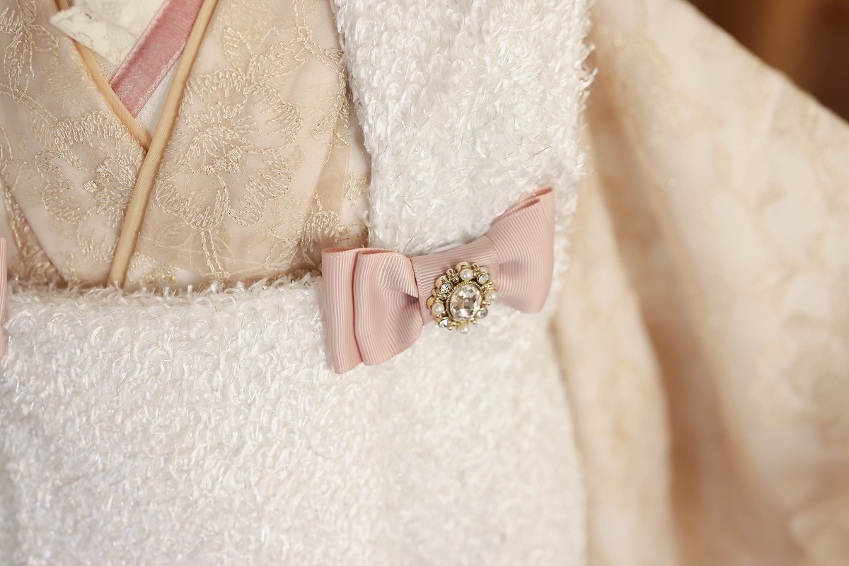 【現品】フェアリーレース3歳被布セット RC732-A【ベージュゴールド】 - 画像 (5)