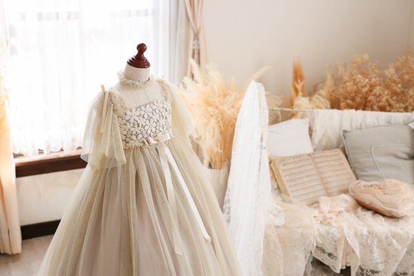 ロングドレスR-111　ゴールド - 画像 (9)