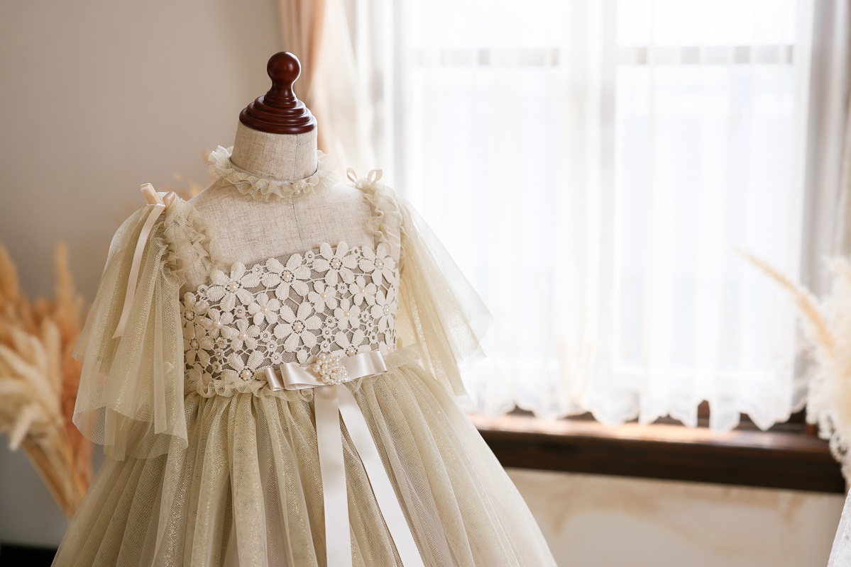 ロングドレスR-111　ゴールド - 画像 (7)