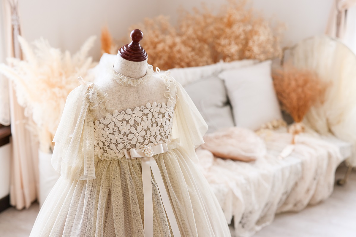 ロングドレスR-111　ゴールド - 画像 (8)