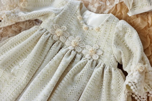 【現品60㎝】ベビードレスR-813 イエロー - 画像 (3)