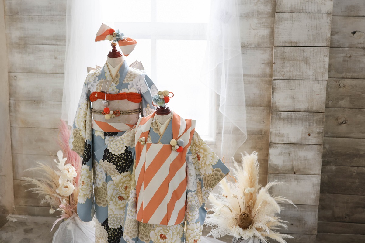 ネオ・トラッドファミリー 7歳きもの RC700-B　【ｱｲｽｸﾞﾚｰ】 - 画像 (5)