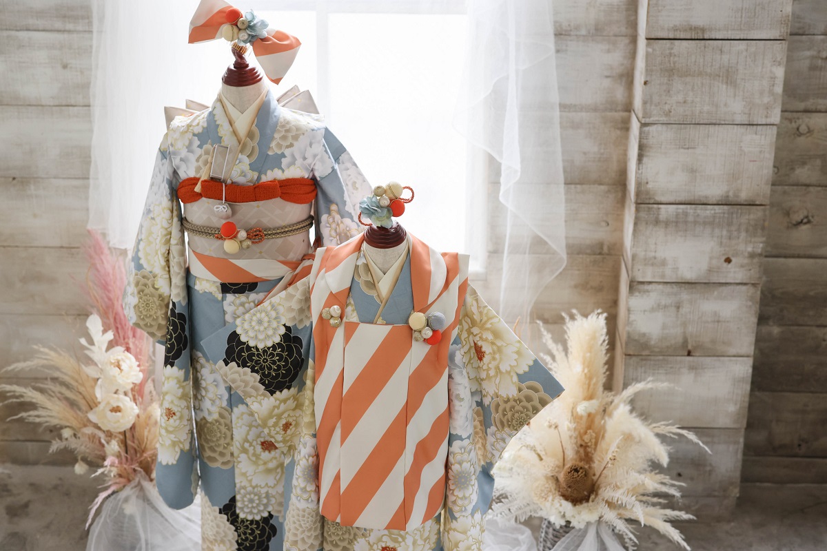 ネオ・トラッドファミリー 7歳きもの RC700-B　【ｱｲｽｸﾞﾚｰ】 - 画像 (6)