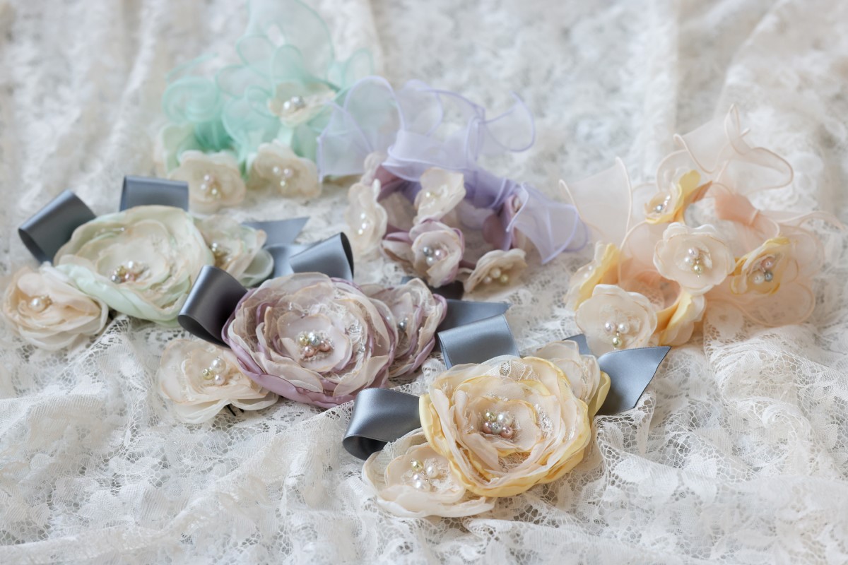 ロングドレスR-045　イエロー - 画像 (5)