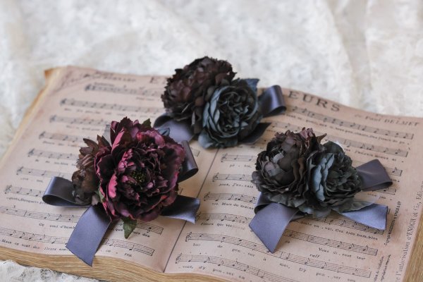 ロングドレスR-050　ブラウン - 画像 (6)