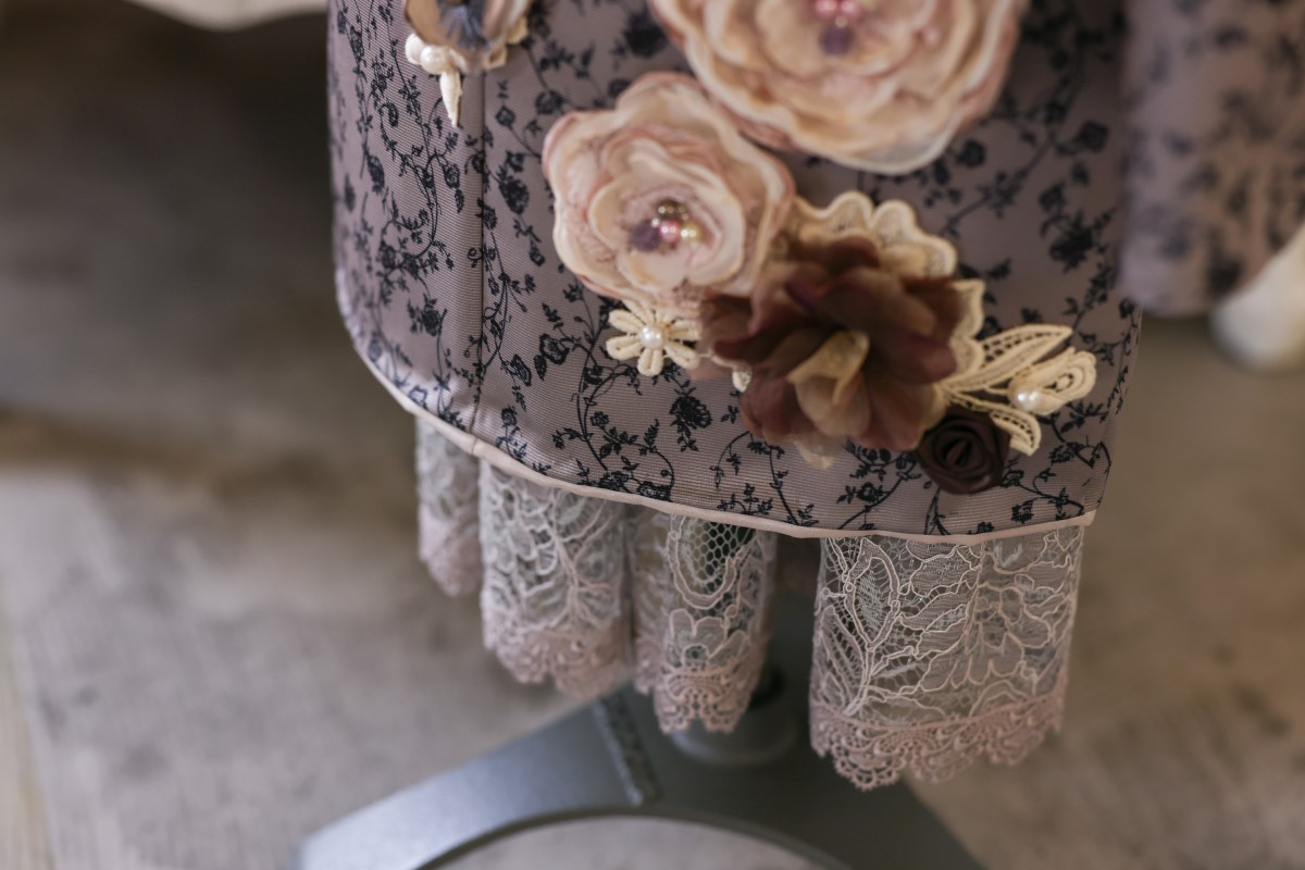 【アウトレット】ロココ・ガーリィ 7歳きものフルセット -Rococo Girly-【ブラウン】 - 画像 (21)