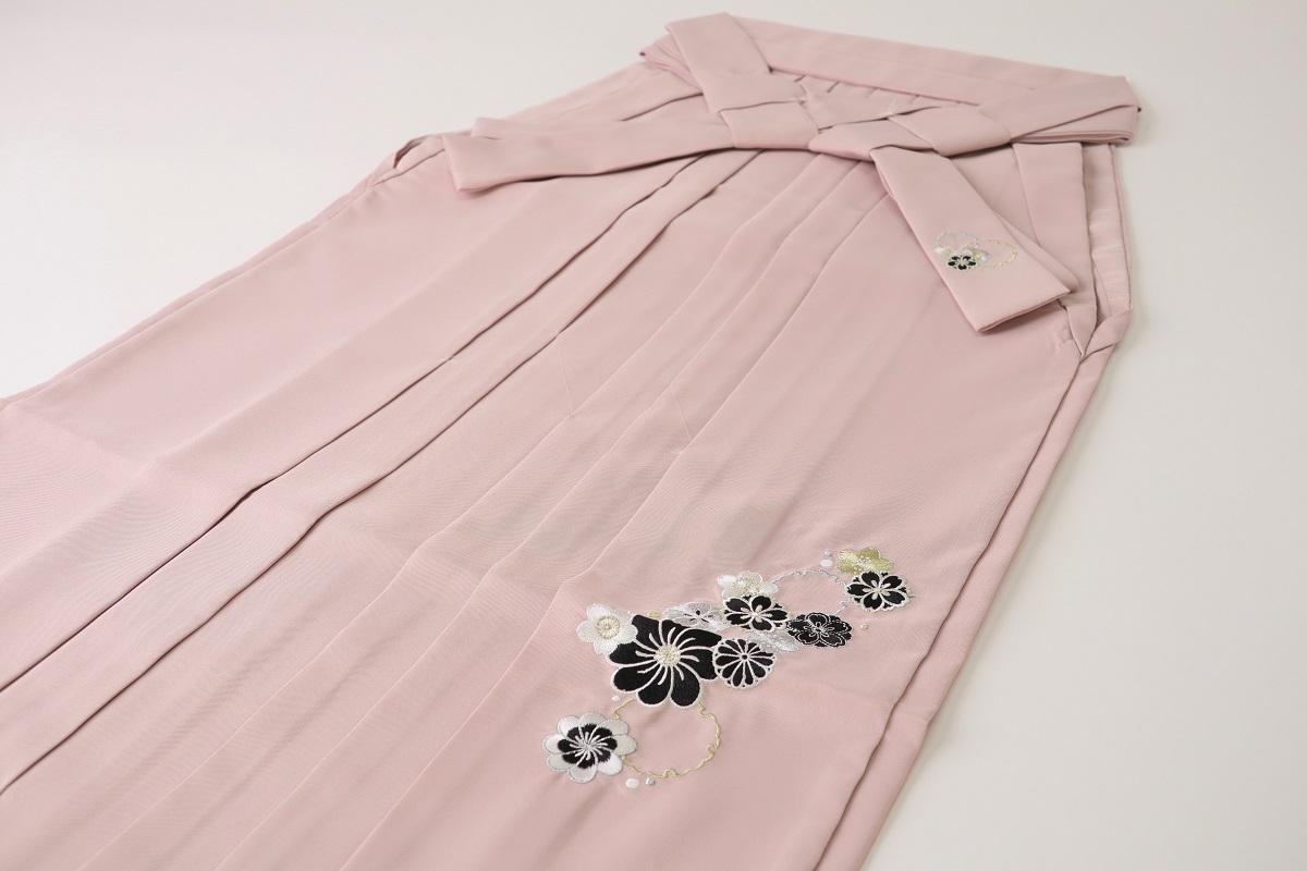 卒業袴 雪輪刺繍 RMO2401-b1 ピンク - 画像 (4)