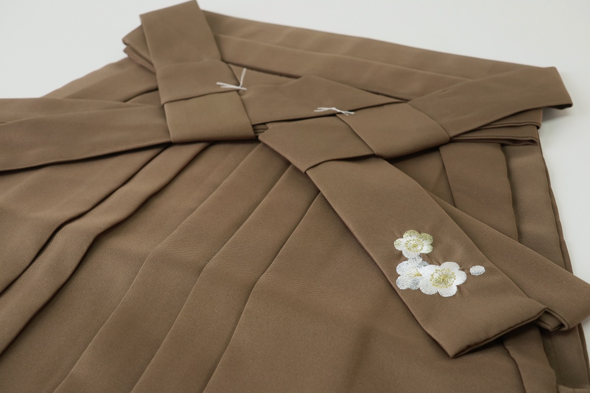 卒業袴 桜刺繍 RMO2401-a3 ブラウン - 画像 (4)