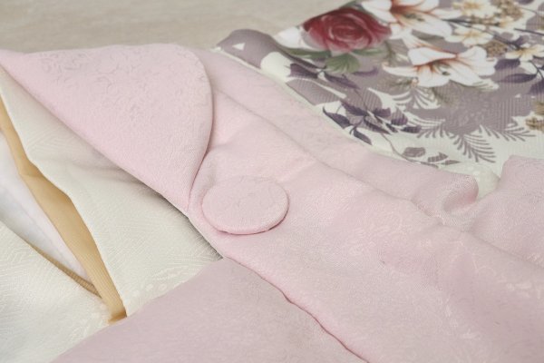 【受注品】3歳女児被布セット ジャガードNo,5 - 画像 (4)