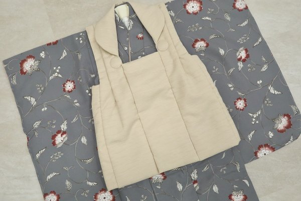 【特別現品】3歳男児被布アンサンブル No,「RTG2408-3f」 - 画像 (2)