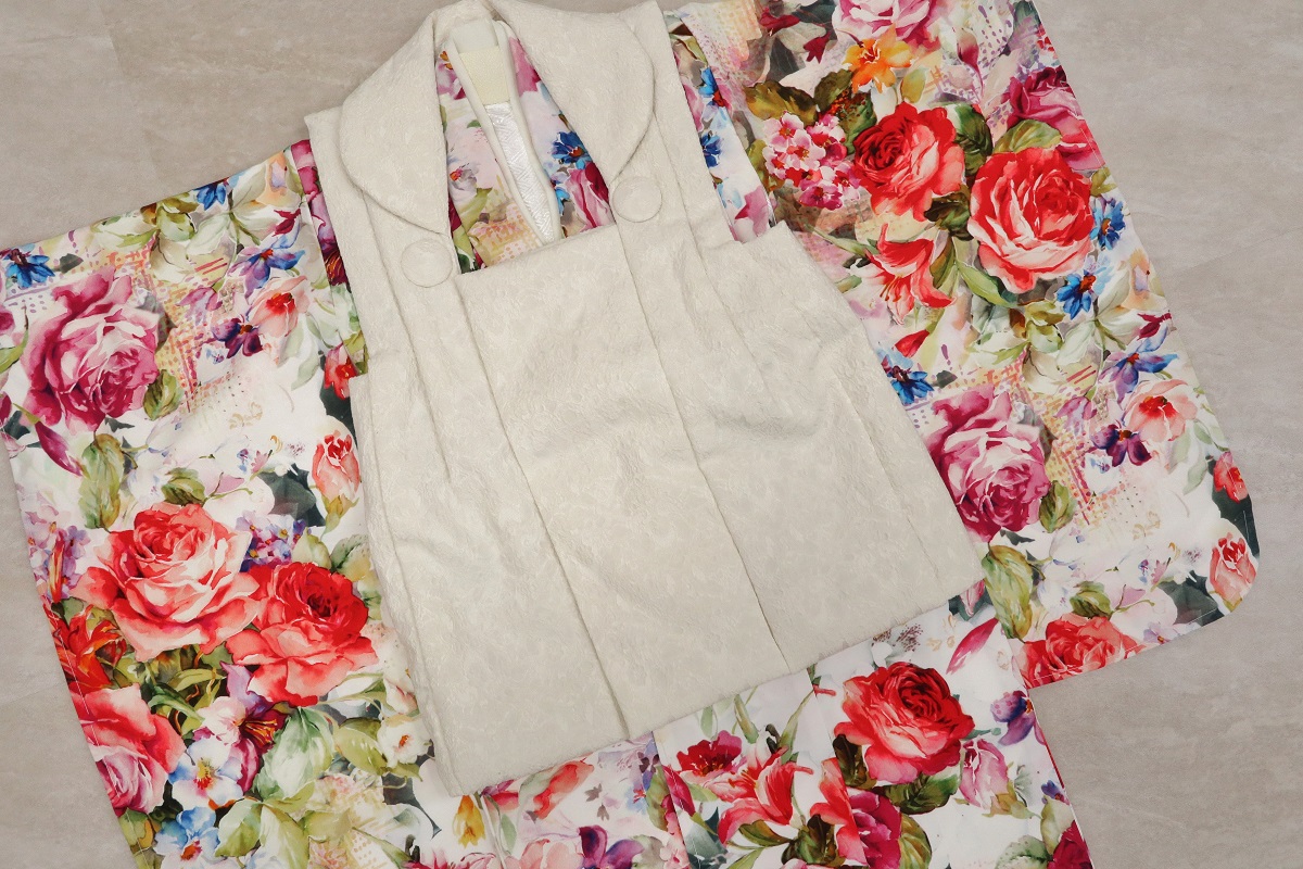 【特別現品】3歳女児被布セット No,「3歳-RTG2408-3f」 - 画像 (2)