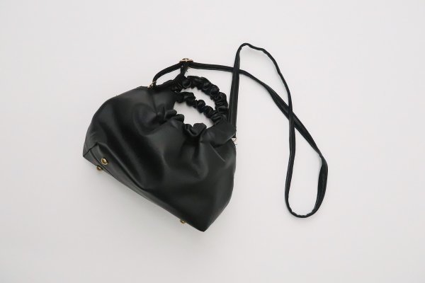 【アウトレット】合皮バッグフリル【各色】 - 画像 (3)