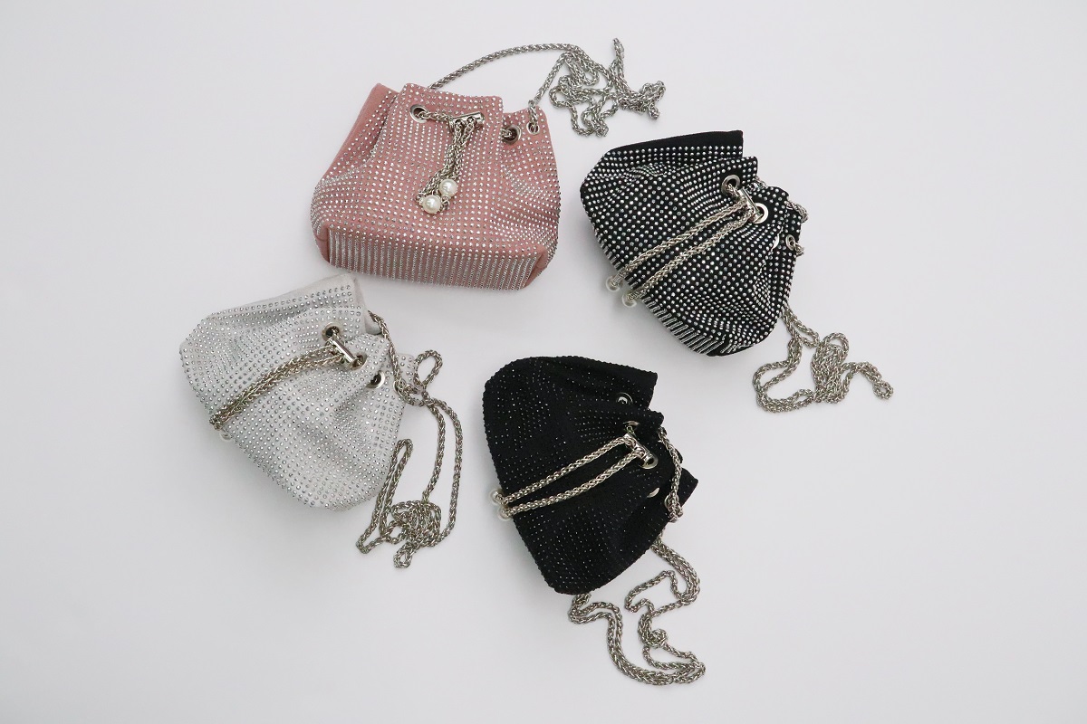 【アウトレット】きんちゃくラインストーン【各色】