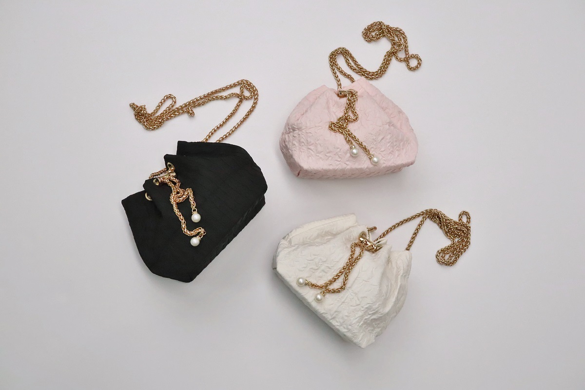 【アウトレット】きんちゃくワッフル【ピンク】